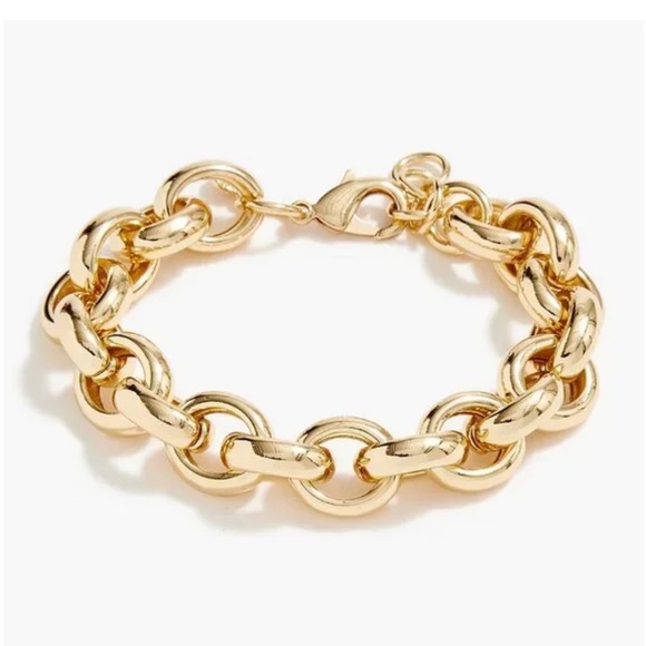 J. Crew Gold Link Bracelet - Picture 1 of 6